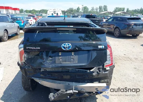 2013 Toyota Prius Two from USA, damaged, VIN JTDKN3DU8D5599571